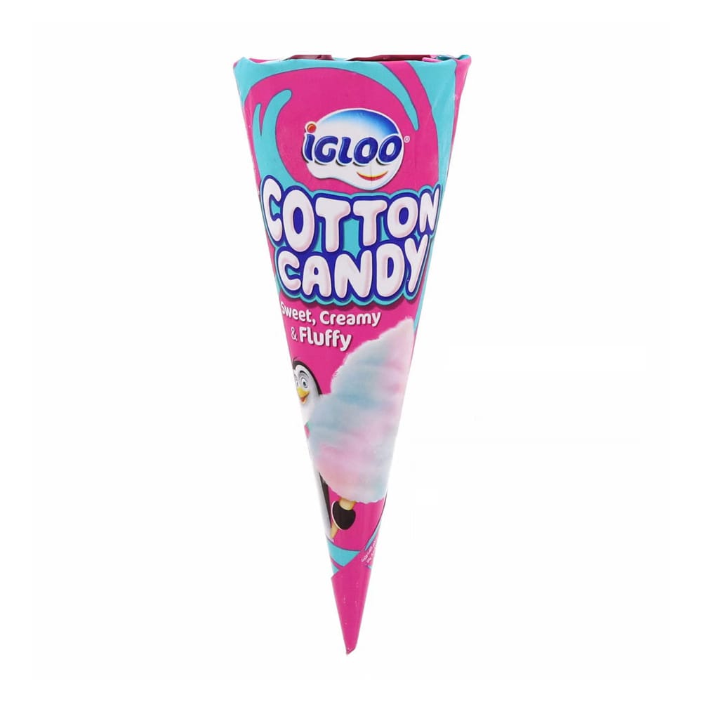 IGLOO ICECREAM CONE COTTON CANDY 120ML 1 IGLOO ICECREAM CONE COTTON CANDY 120ML