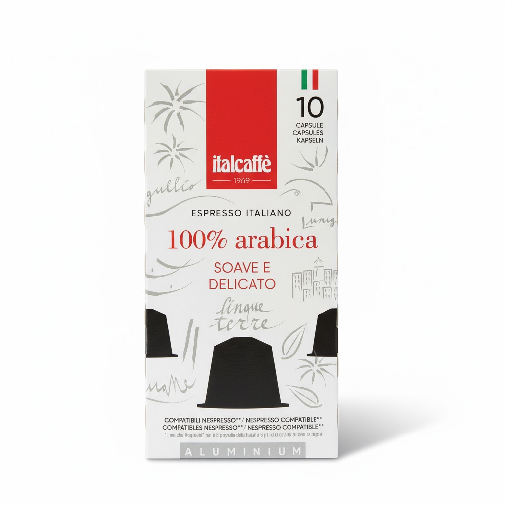 ITALCAFFE COFFEE CAPSULES 100% ARABICA 50G