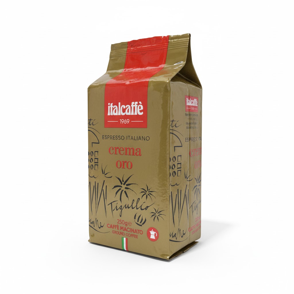 ITALCAFFE GROUND COFFEE CREMA ORO 250G