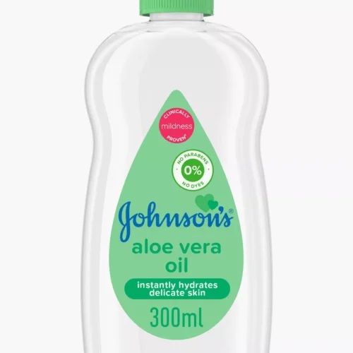 JOHNSONS BABY OIL ALOE VERA 300ML