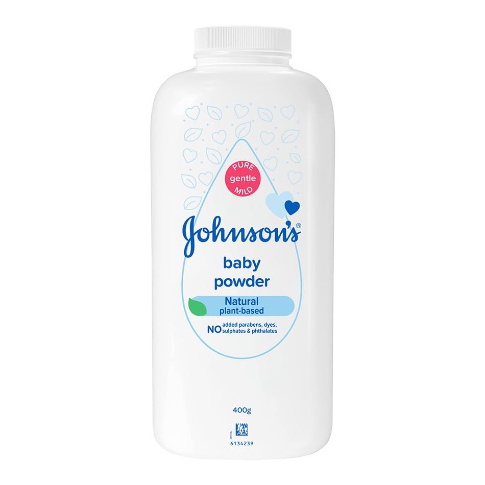 JOHNSONS BABY POWDER 400G
