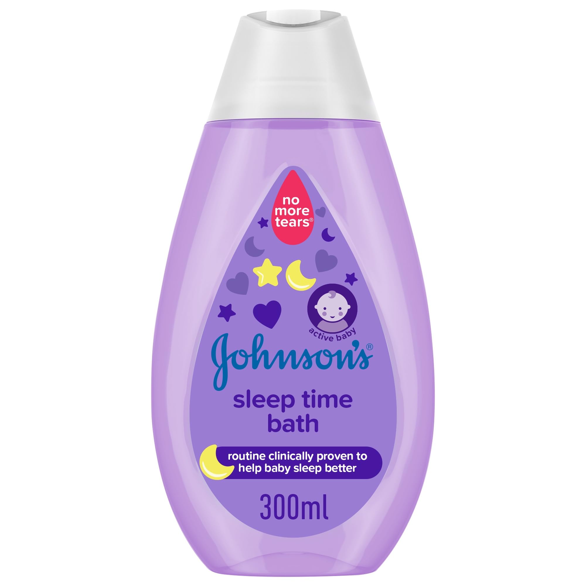 JOHNSONS BABY SLEEP TIME BATH 300ML