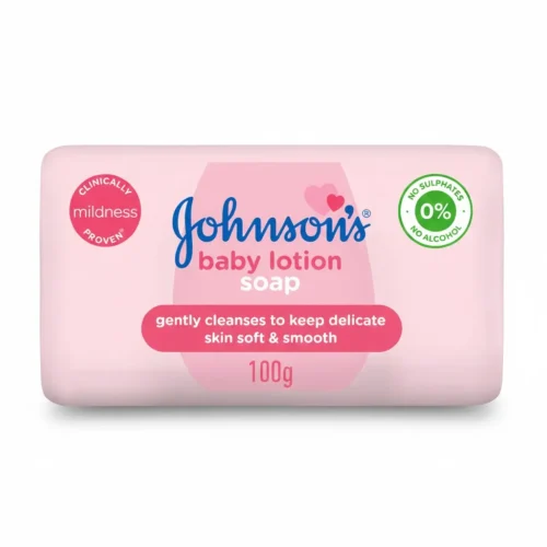 JOHNSONS BABY SOAP PINK 100G
