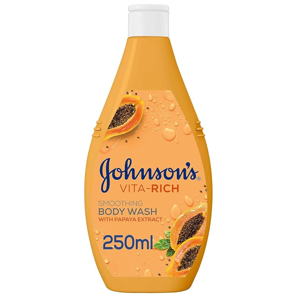 JOHNSONS VITA-RICH BODYWASH PAPAYA 250ML