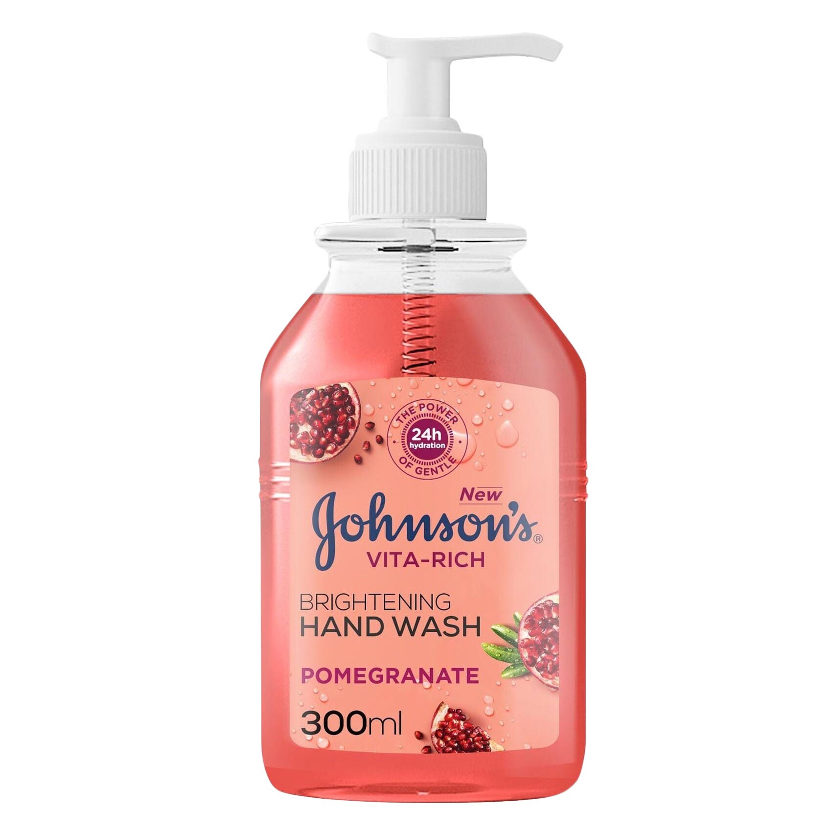 JOHNSONS VITA-RICH HANDWASH POMEGRANATE 300ML