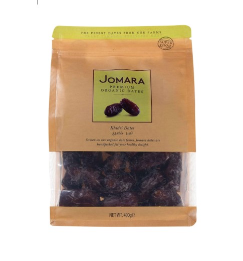 JOMARA ORGANIC KHIDRI DATES 400G