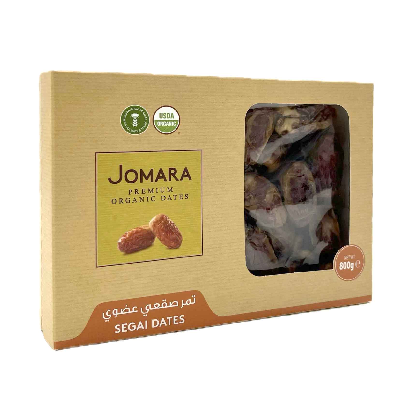 JOMARA ORGANIC SEGAI DATES 800G