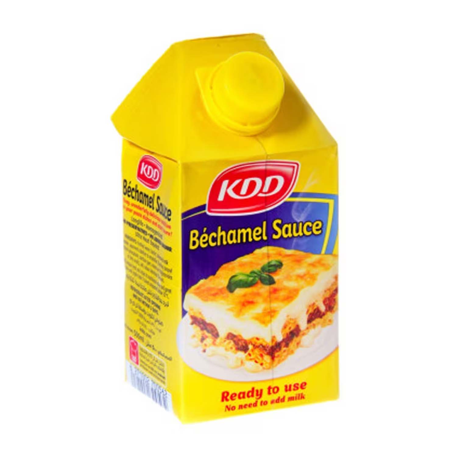 KDD BECHAMEL SAUCE 500ML 1 KDD BECHAMEL SAUCE 500ML