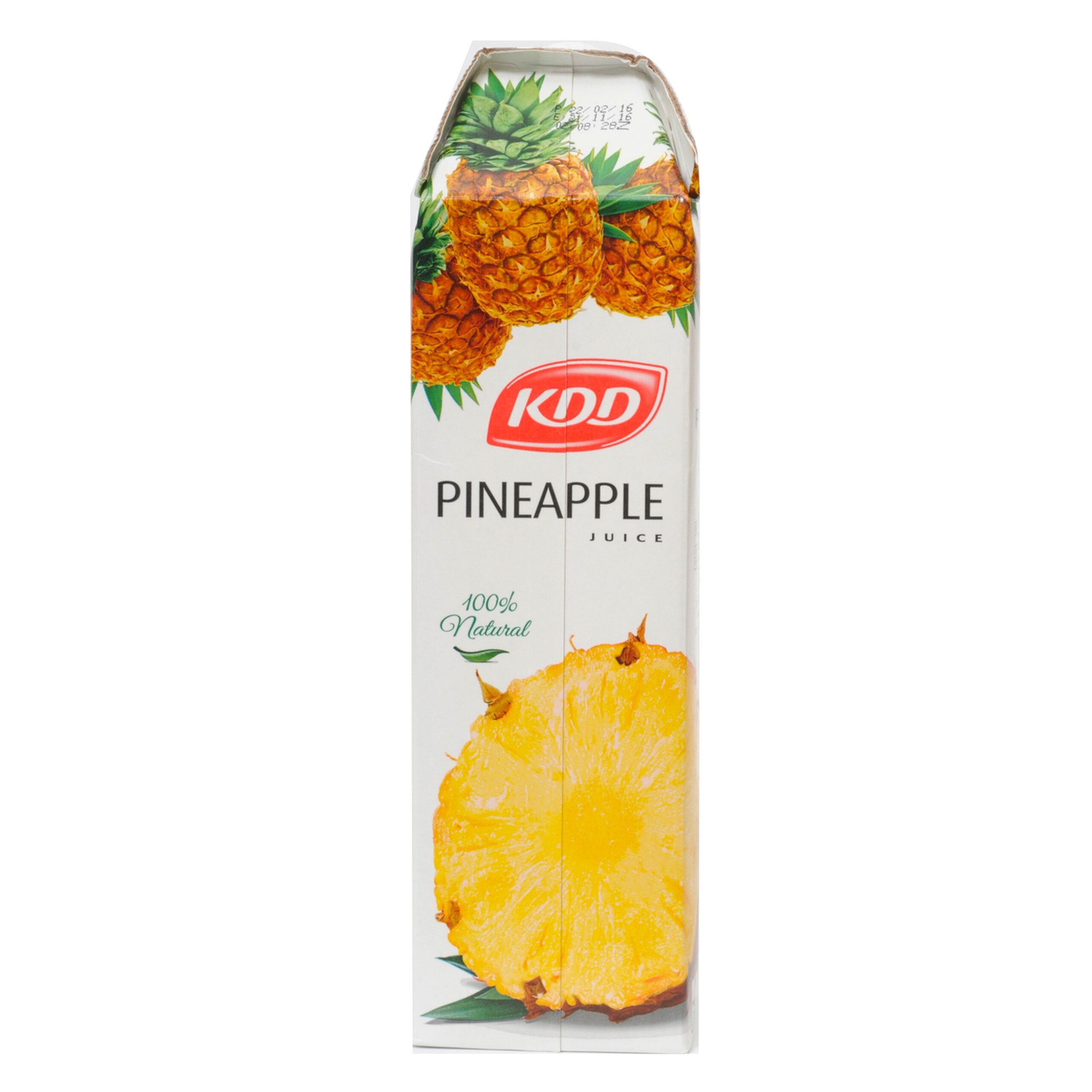 KDD PINEAPPLE JUICE 1L 1 KDD PINEAPPLE JUICE 1L