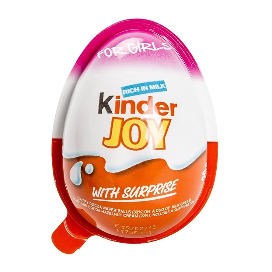KINDER JOY WITH SURPRISE GIRLS 20G