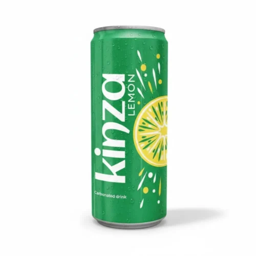 KINZA CARBONATED DRINK LEMON 250ML