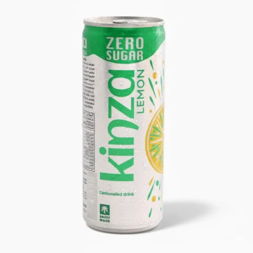 KINZA CARBONATED DRINK ZERO LEMON 250ML