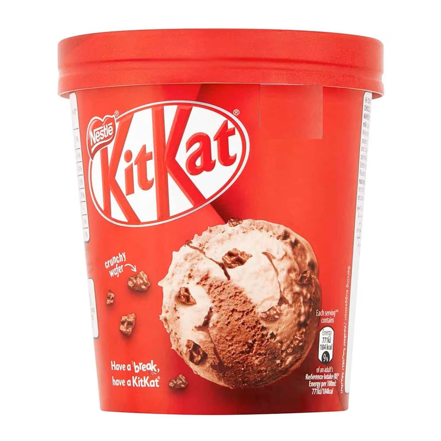 KIT KAT CHOCO VANILLA TUB 500ML