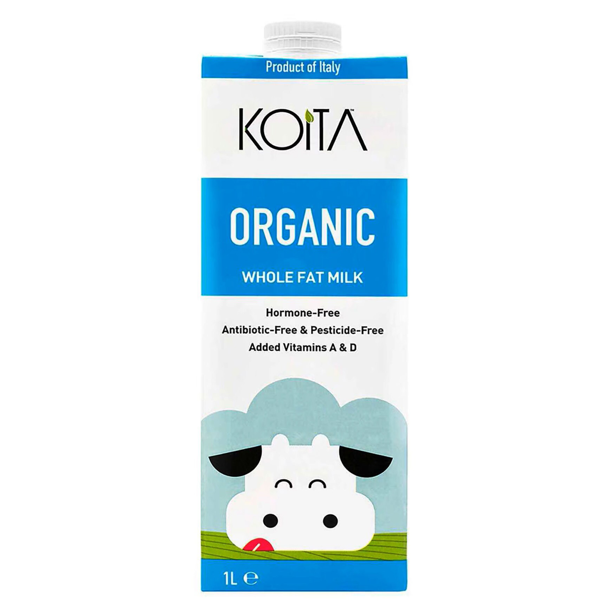 KOITA ORGANIC WHOLE MILK 1L