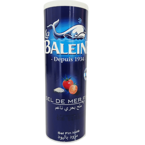LA BALEINE IODIZED FINE SALT 250G