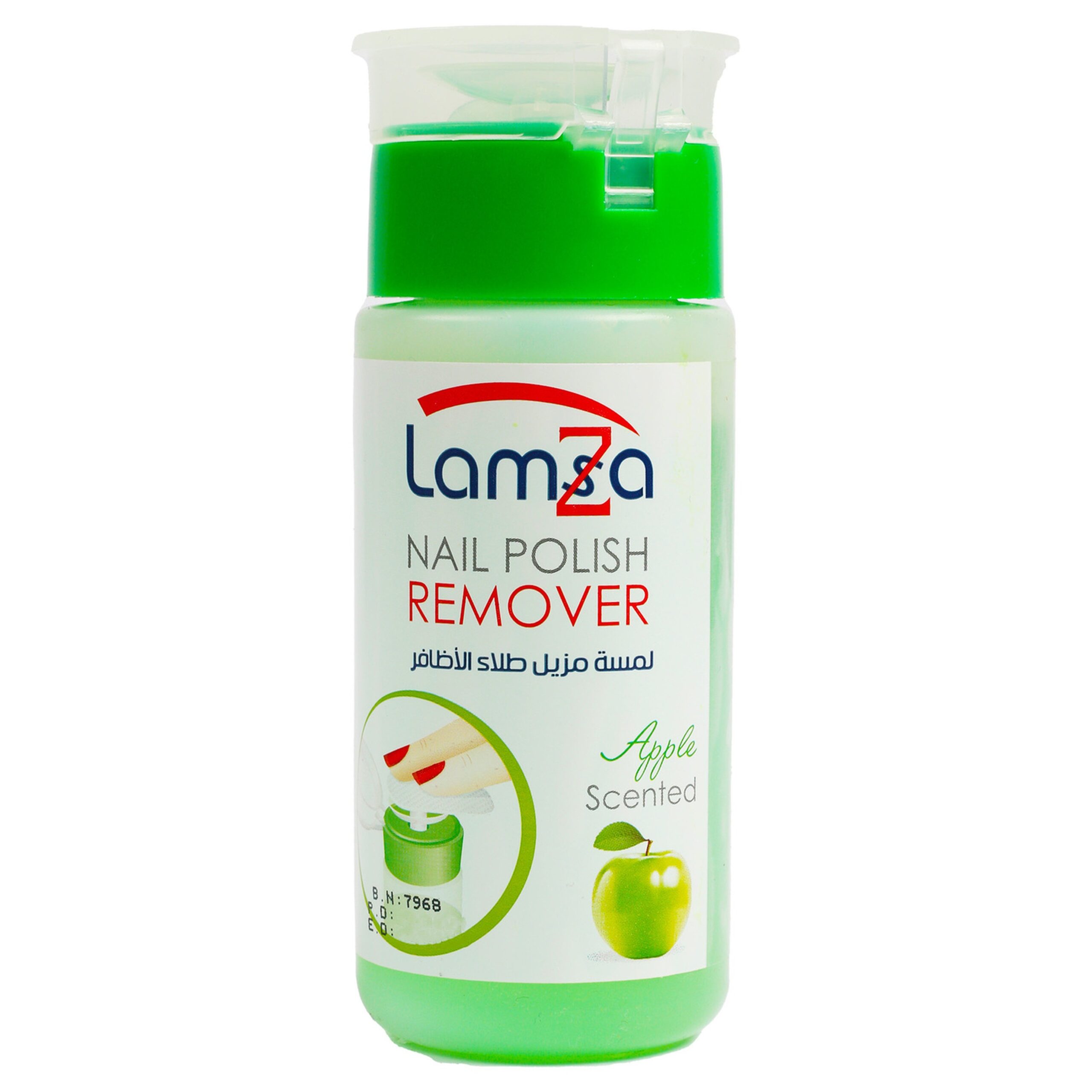 LAMZA NAIL POLISH REMOVER APPLE SCENT 105ML
