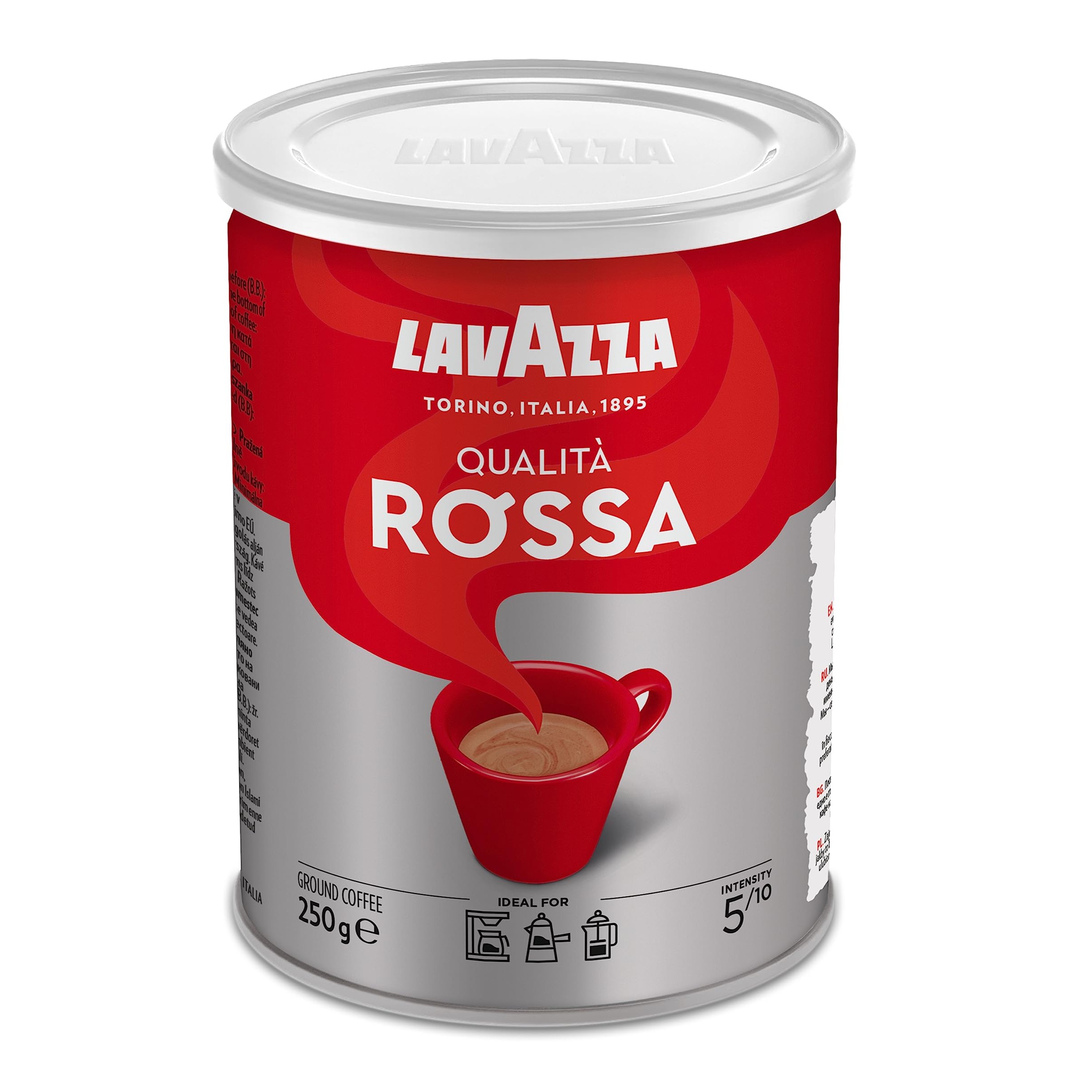 LAVAZZA COFFEE TIN ROSSA #5 250GM