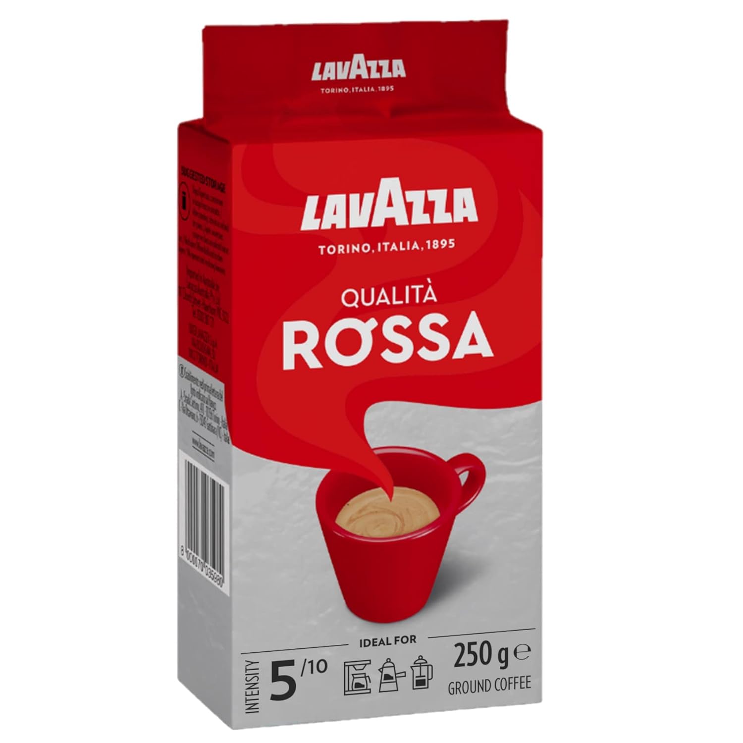 LAVAZZA GROUND COFFEE ROSSA #5 250GM