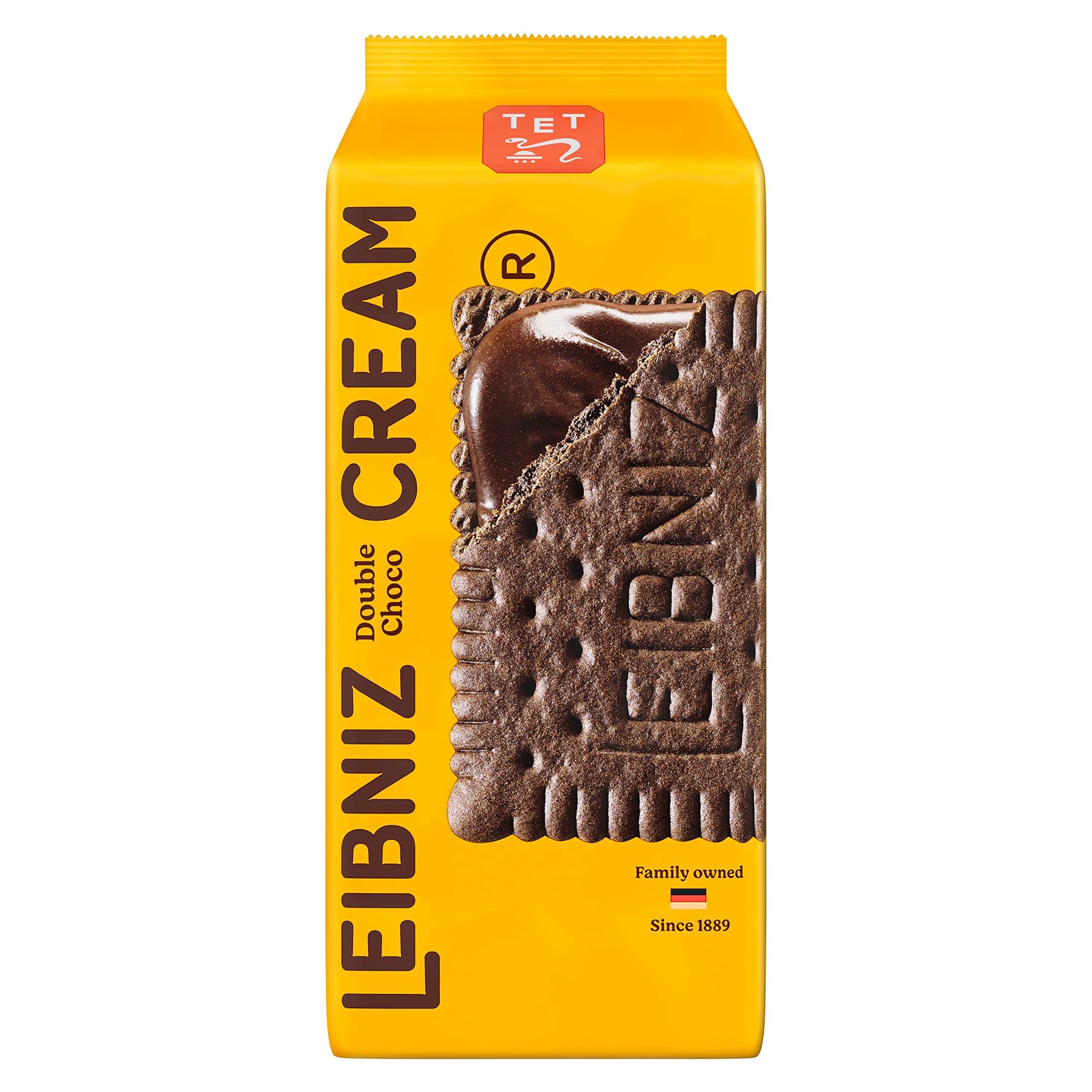 LEIBNIZ BISCUITS N CREAM DOUBLE CHOCO 190G