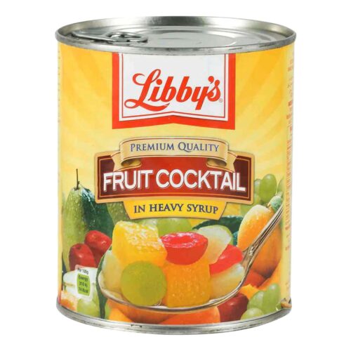 LIBBYS FRUIT COCKTAIL IN SYRUP 825G