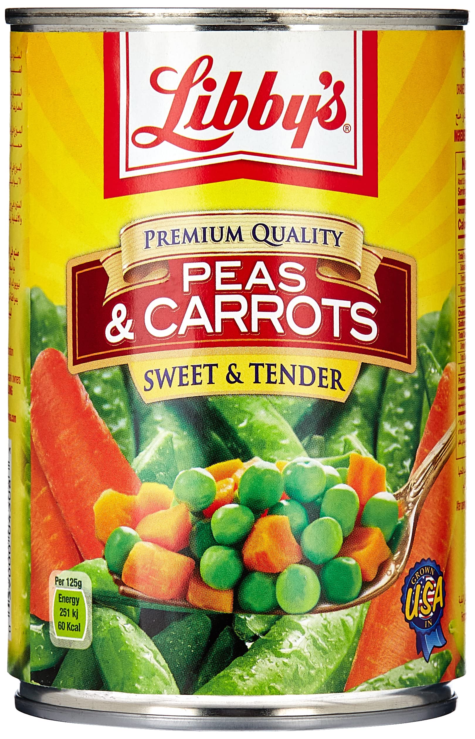 LIBBYS PEAS & CARROTS IN CAN 426G