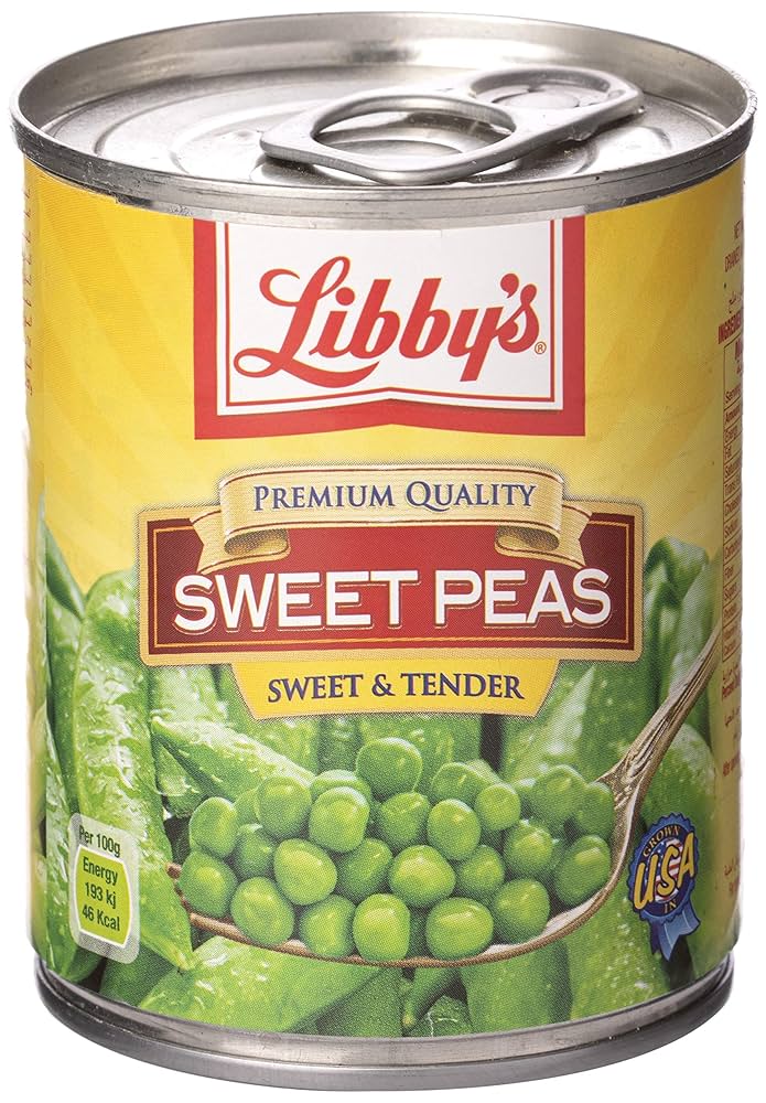 LIBBYS SWEET PEAS IN CAN 241G