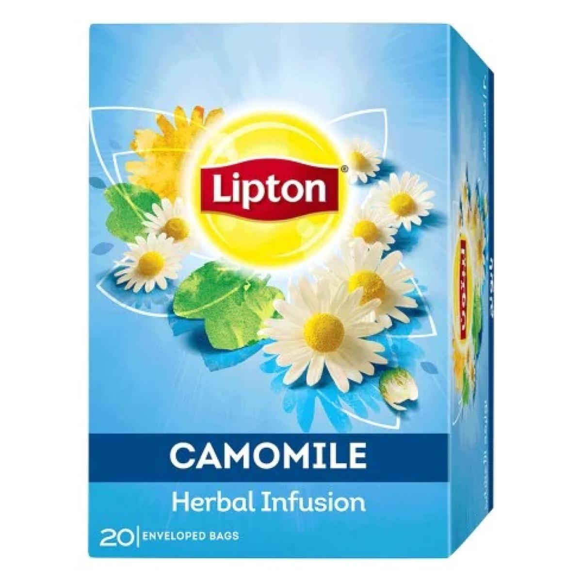 LIPTON HERBAL TEA BAGS CHAMOMILE 20S