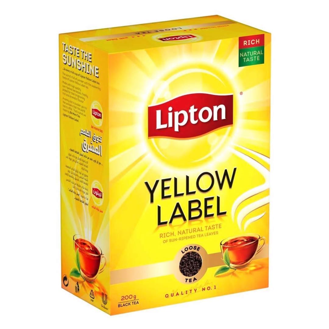 LIPTON LOOSE TEA YELLOW LABEL 200G