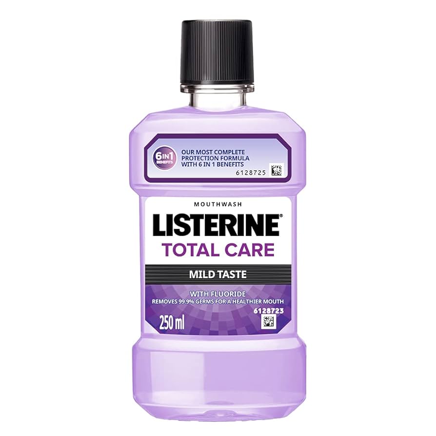 LISTERINE MOUTHWASH TOTAL CARE TEETH 250ML