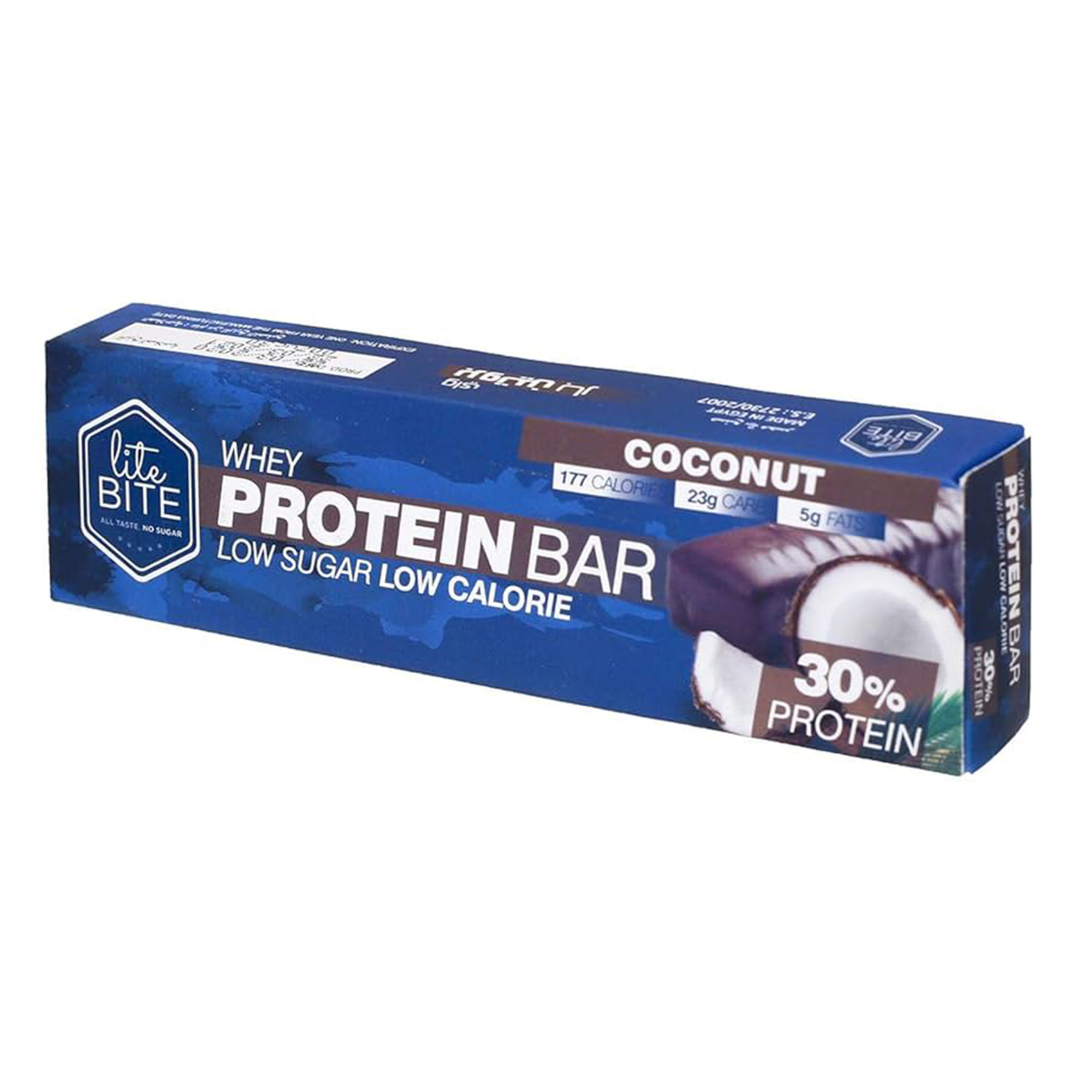 LITE BITE WHEY PROTEIN BAR COCONUT 70G