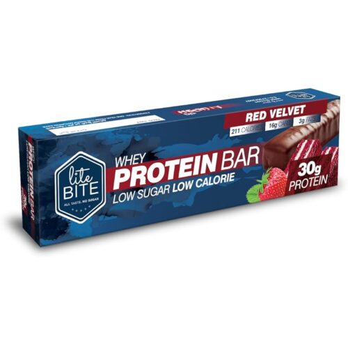 LITE BITE WHEY PROTEIN BAR RED VELVET 70G