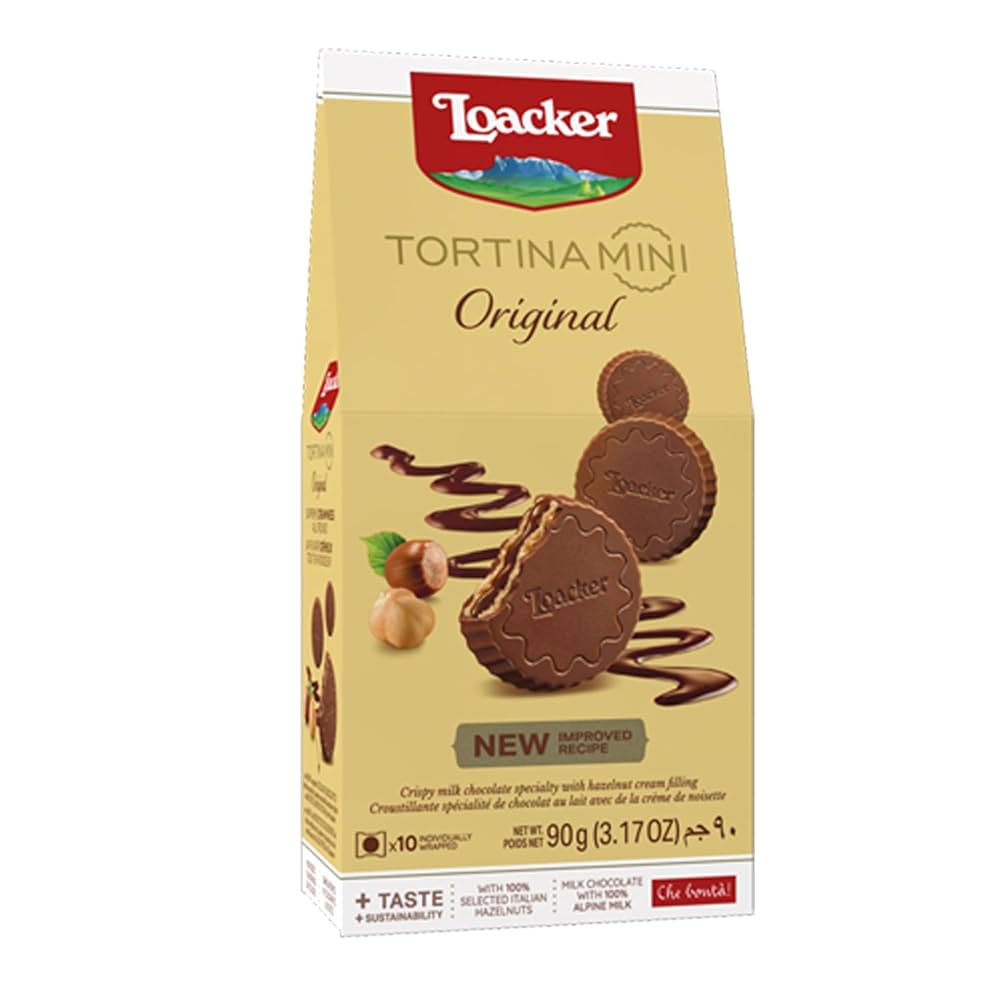 LOACKER BISCUIT TORTINA MINI ORIGINAL 90G LOACKER BISCUIT TORTINA MINI ORIGINAL 90G
