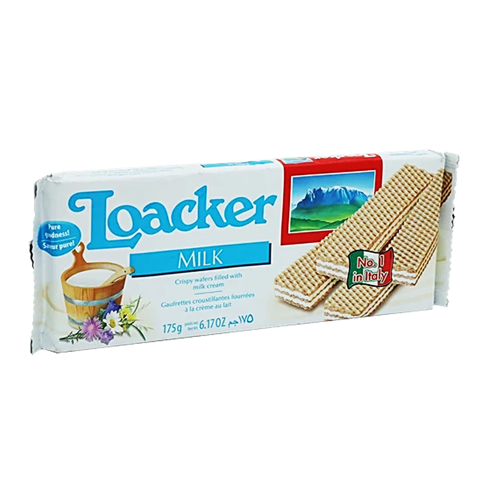 LOACKER WAFER MILK 175G