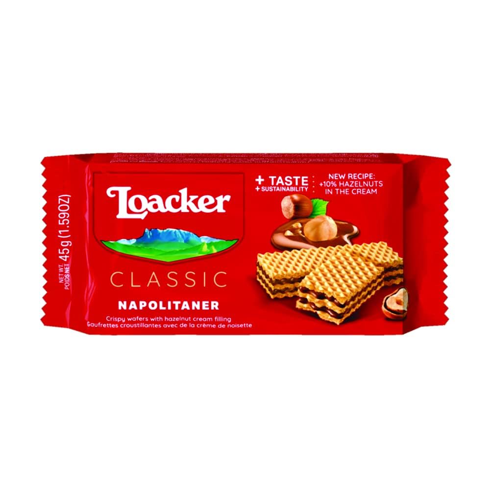 LOACKER WAFER NAPOLITANER 45G