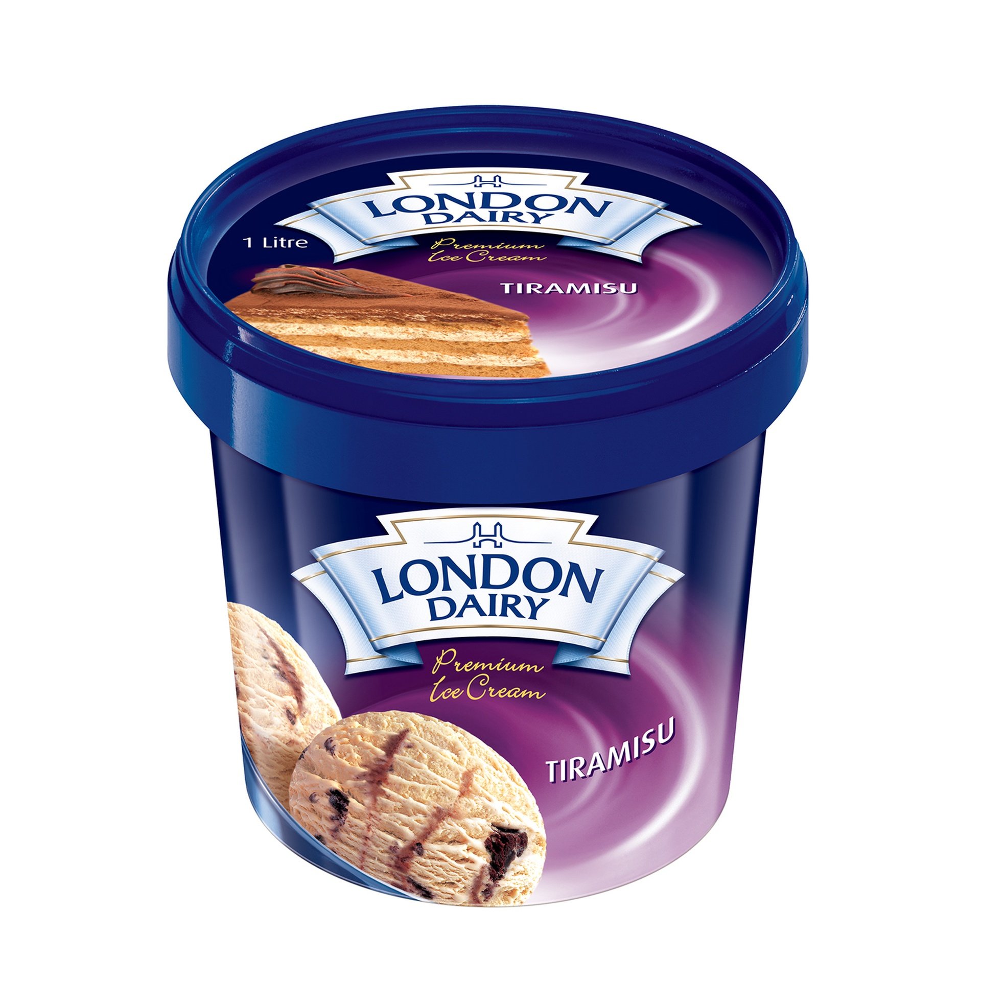 LONDON DAIRY ICECREAM CUP TIRAMISU 125ML