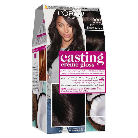 LOREAL CASTING DEEP BLACK #200