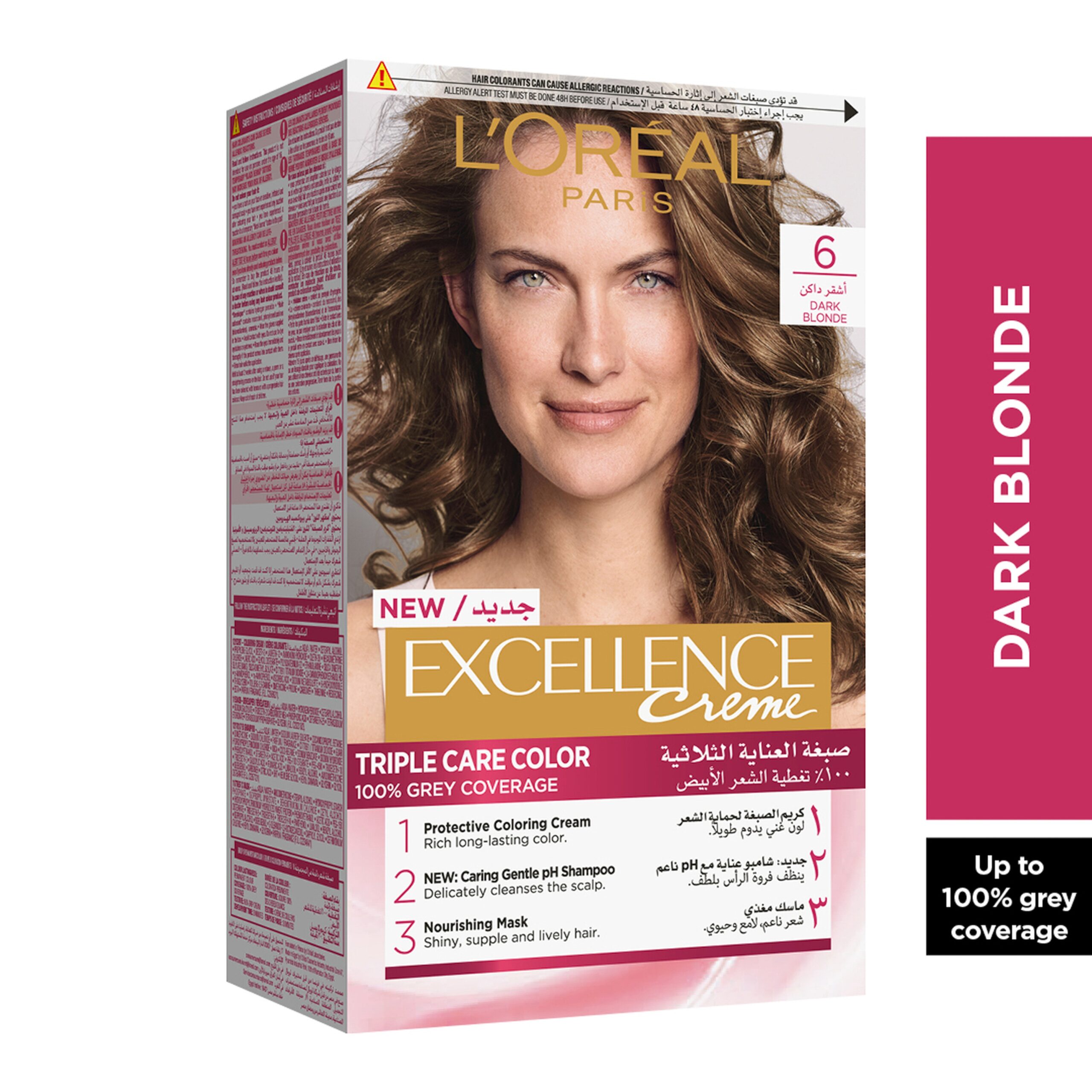 LOREAL EXCELLENCE HAIR COLOUR #6 DARK BLONDE