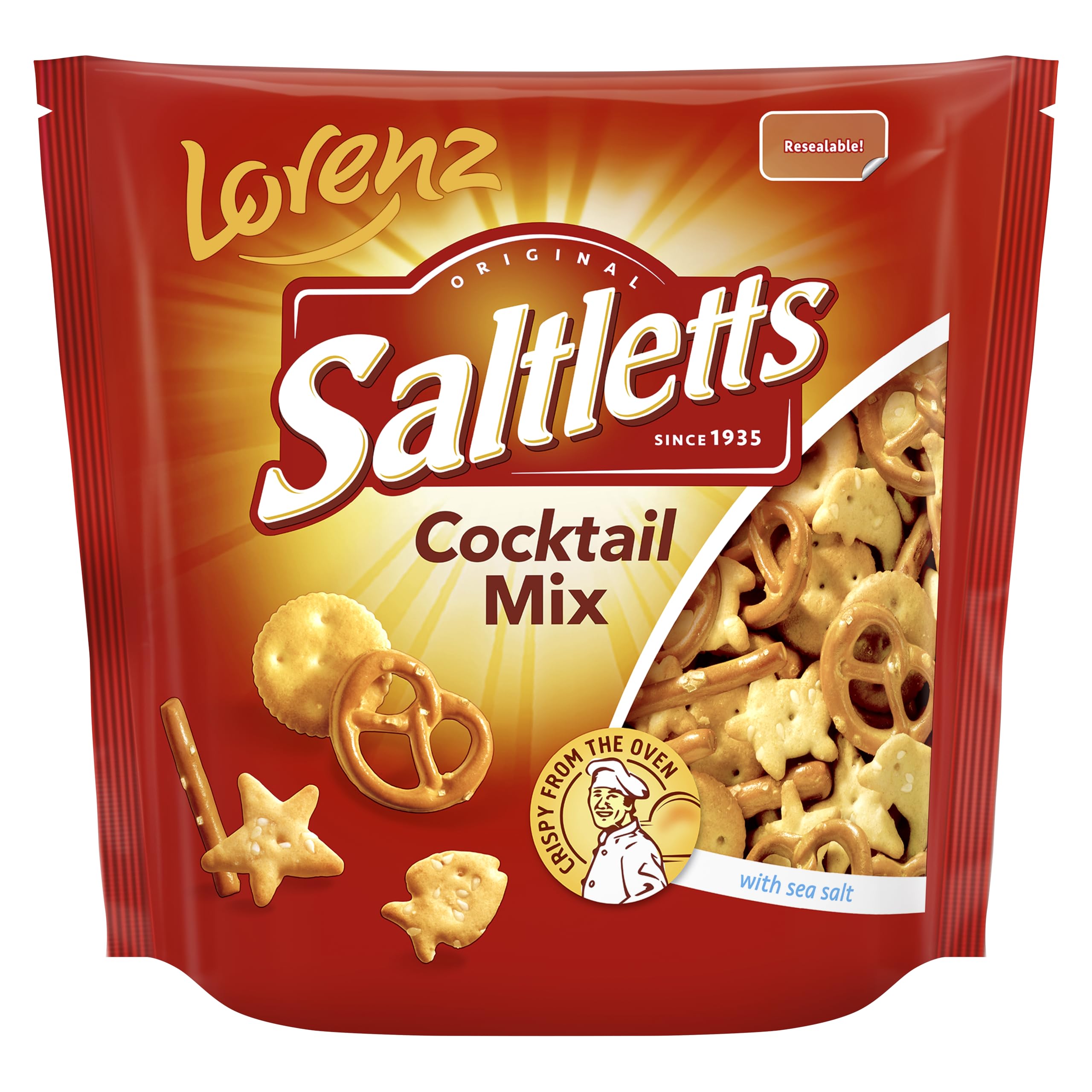 LORENZ SALTLETTS COCKTAIL MIX 180G 1 LORENZ SALTLETTS COCKTAIL MIX 180G