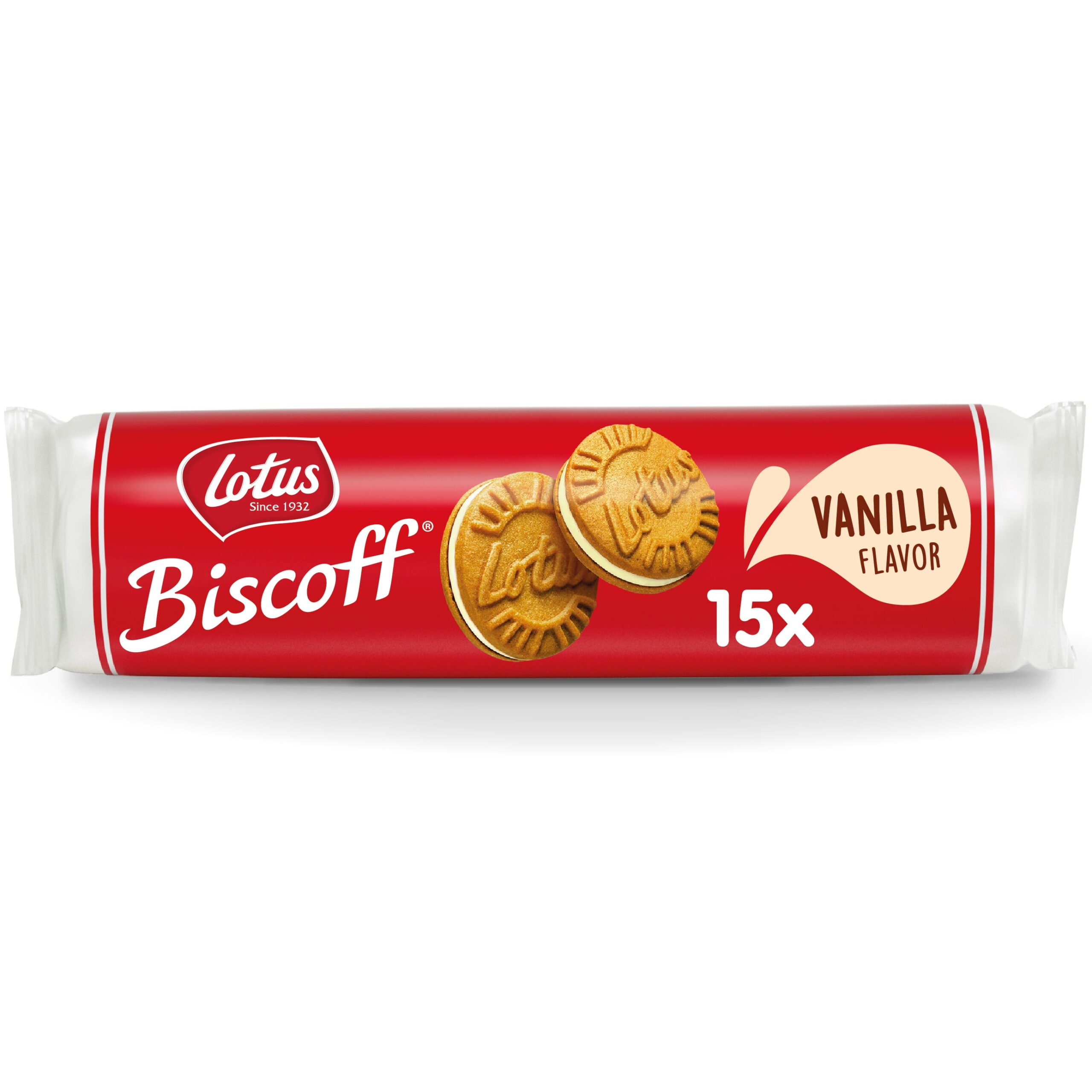LOTUS BISCOFF BISCUITS VANILLA FLVR 150G