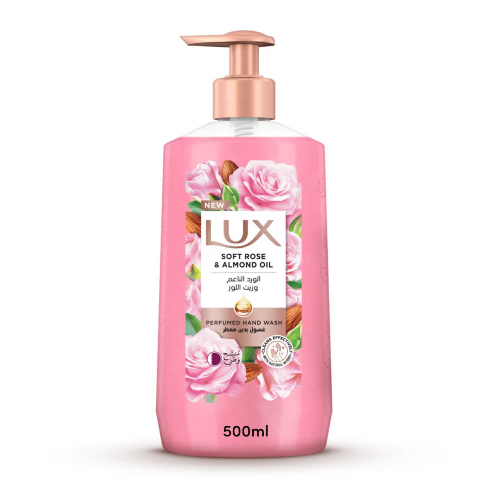 LUX HANDWASH SOFT ROSE 500ML