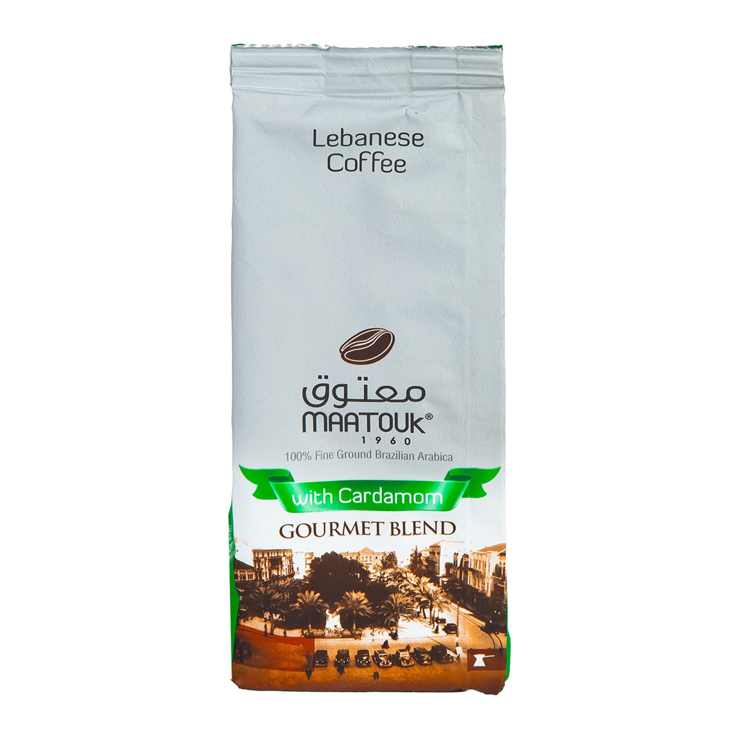 MAATOUK GROUND ARABIC COFFEE WTH CARDAMOM 200G