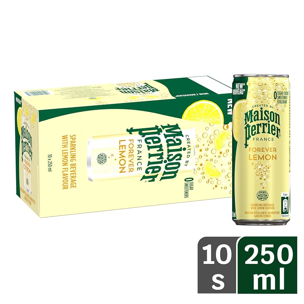 MAISON PERRIER FOREVER LEMON DRINK 250ML X 10
