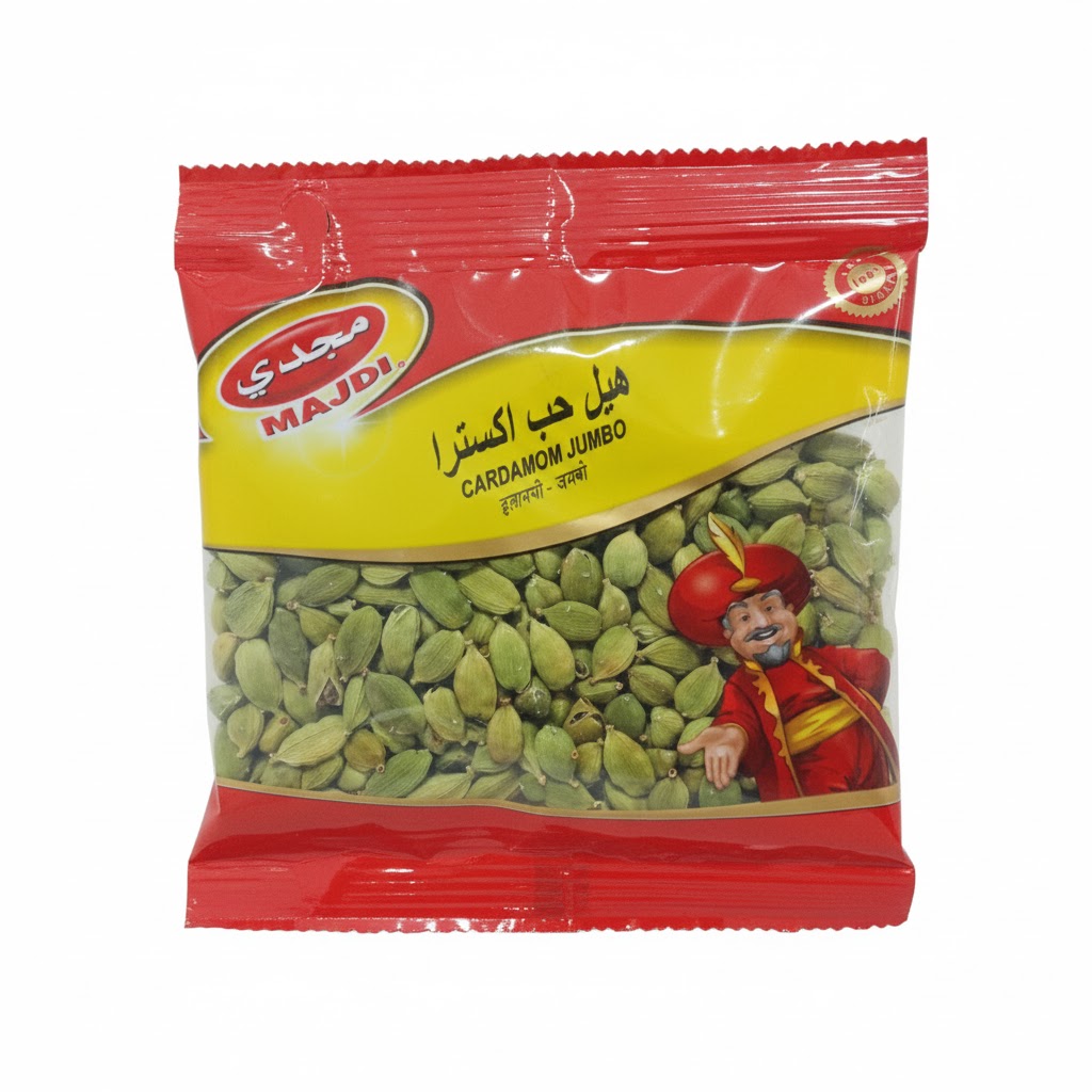 MAJDI CARDAMOM JUMBO 80G