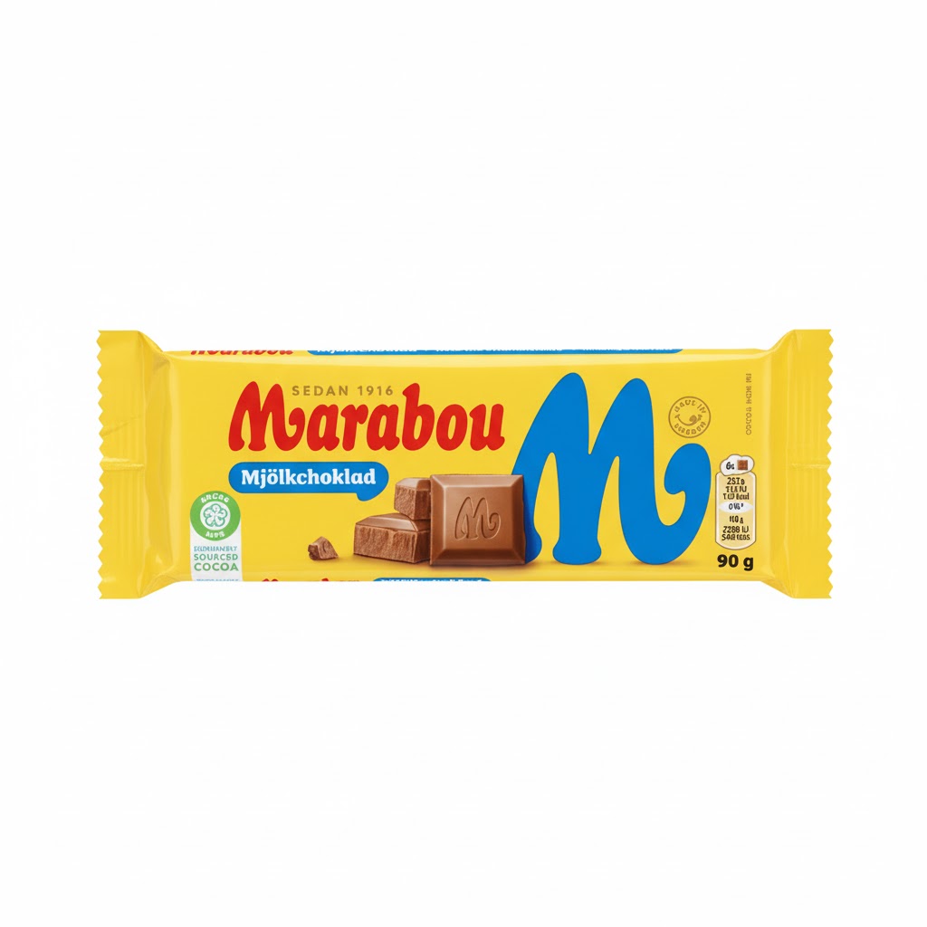 MARABOU MILK CHOCOLATE BAR 100G