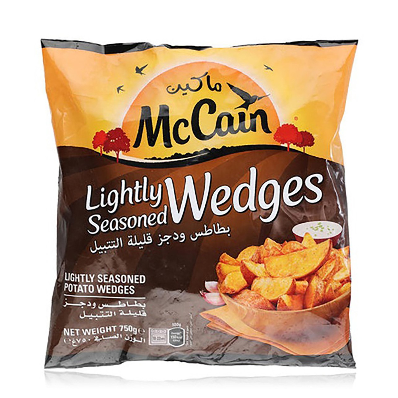 MCCAIN SEASONED WEDGES 750G