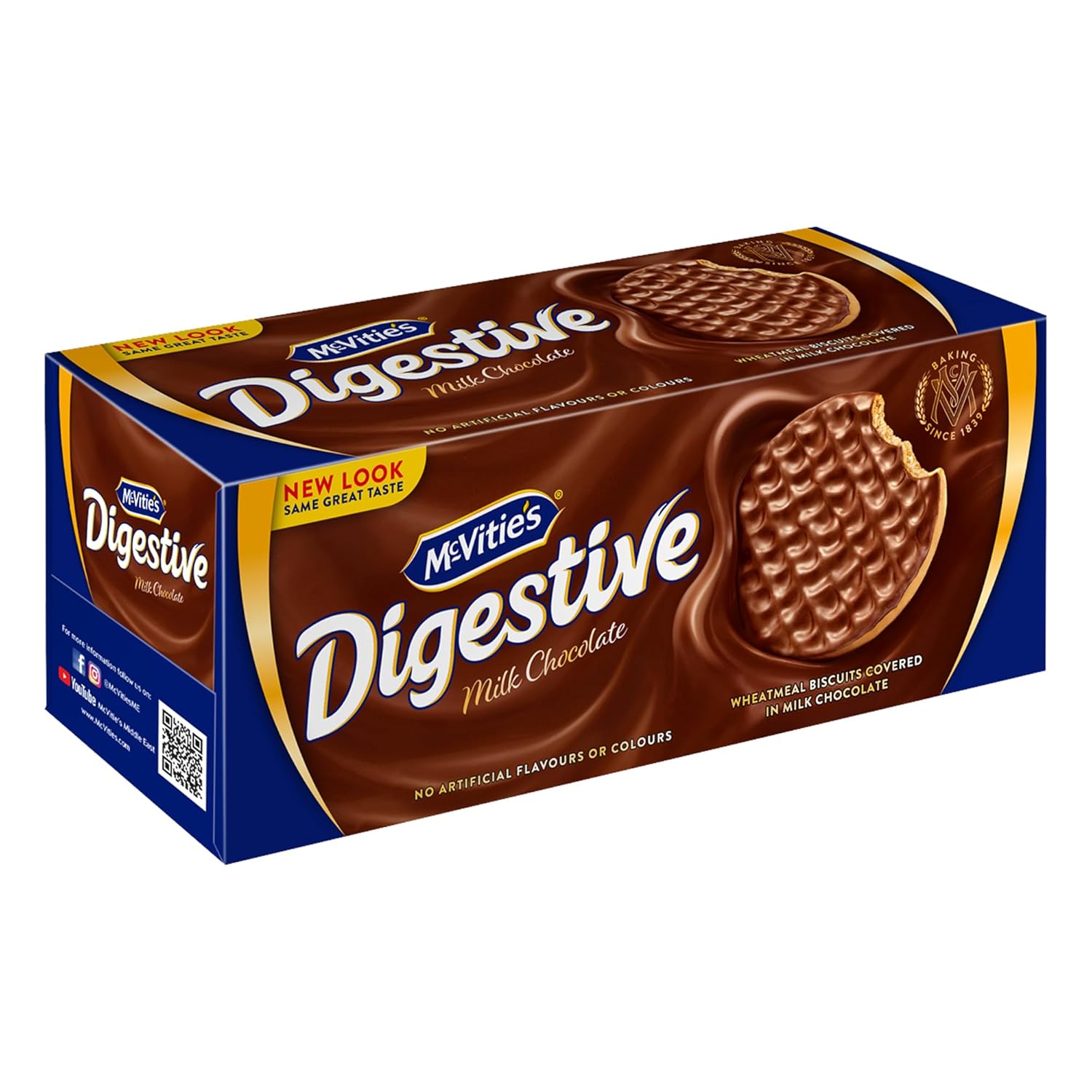 MCVITIES DIGESTIVE BISCUITS MILK CHOCOLATE 250G