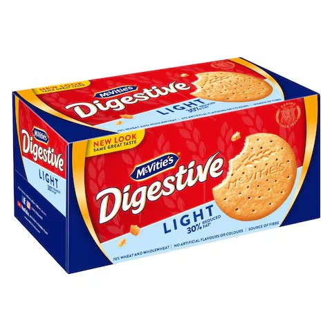 MCVITIES DIGESTIVE BISCUITS SUGARFREE 250G