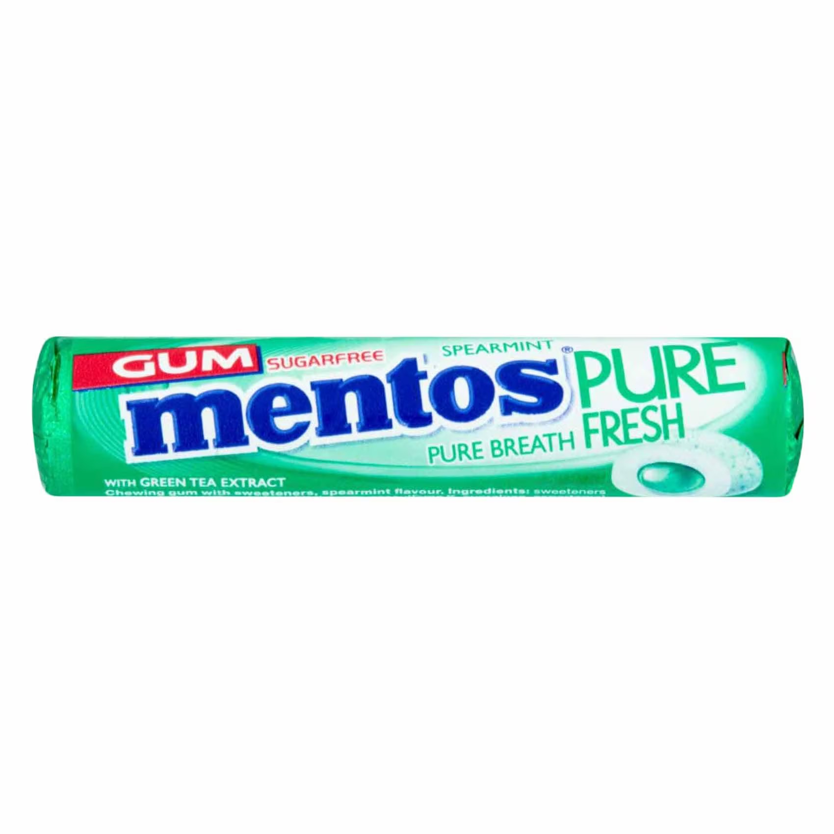 MENTOS CHEW. GUM PUREFRESH FRESH MINT 10S