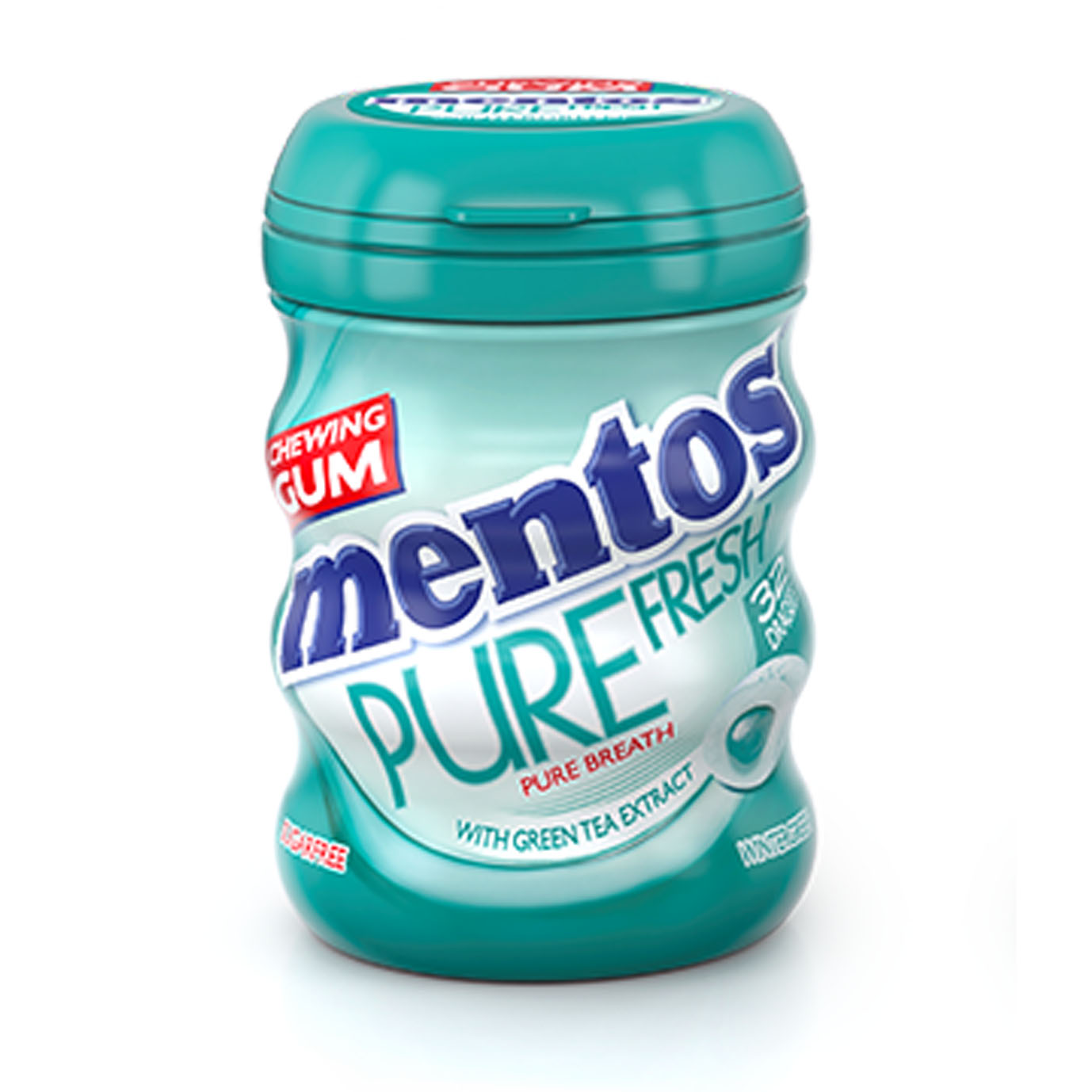 MENTOS CHEW. GUM PUREFRESH WINTERGREEN 32S
