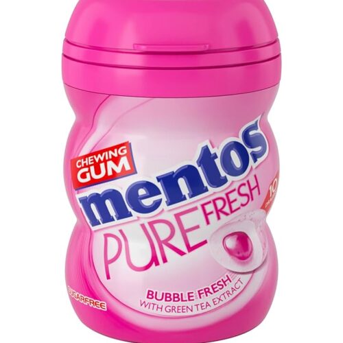 MENTOS CHEW.GUM PUREFRESH BUBBLE FRESH 10S